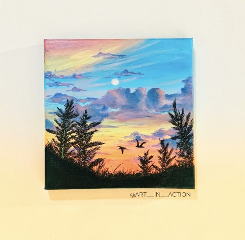 Cloudy Sunset