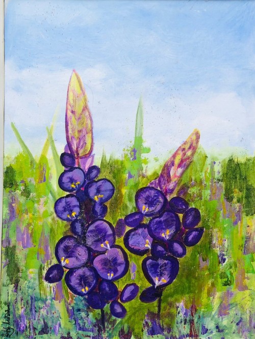 Violet Flower
