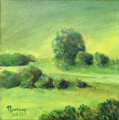 Landscape With Greens