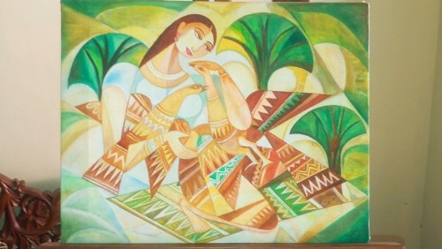 Birds Feeding Lady-18