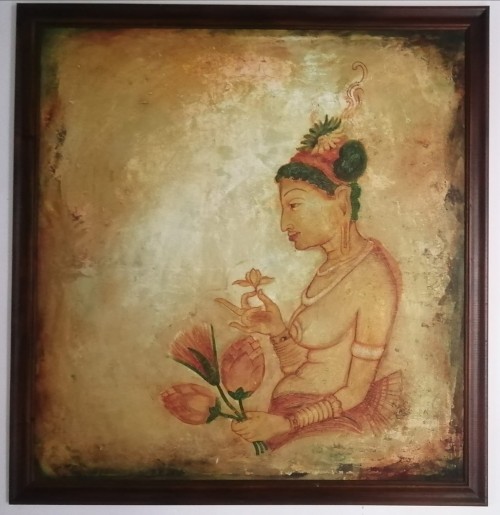 Sigiriya Fresco 3