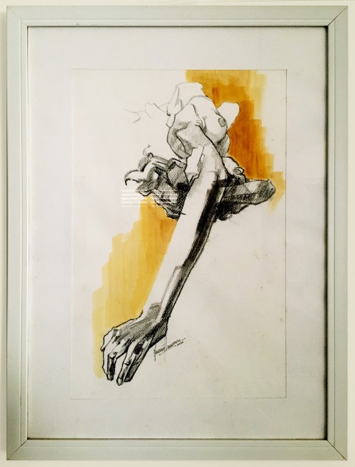 Nude Charcoal 1