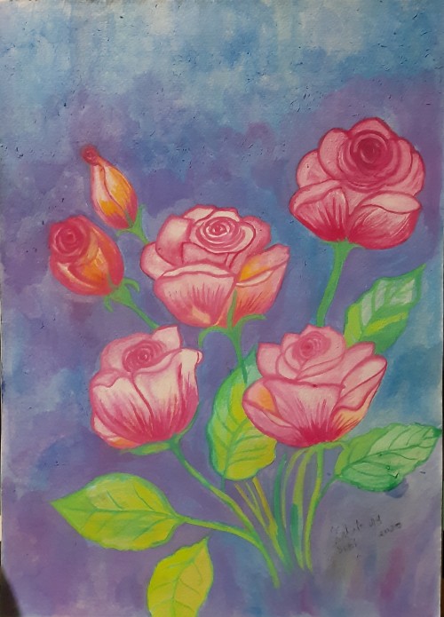 Blue And Pink