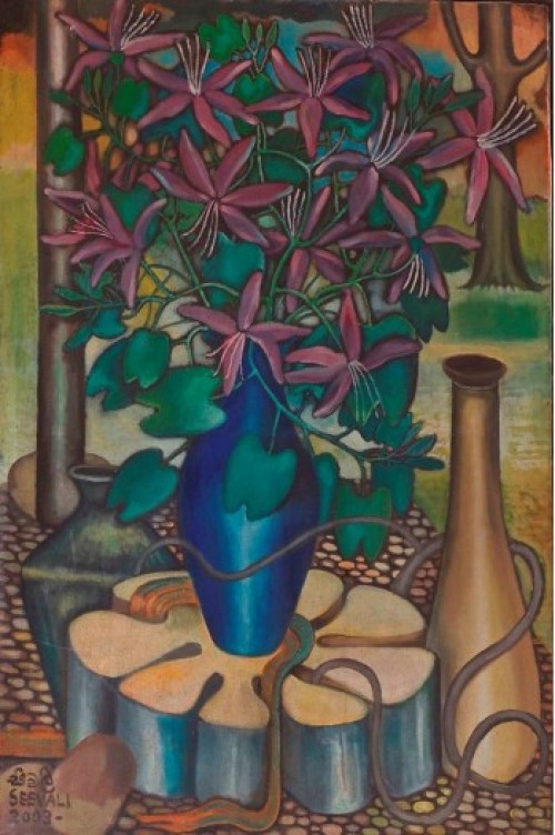 Blue Vase Of Koboleela