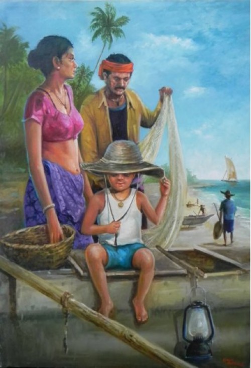 Fishing Family