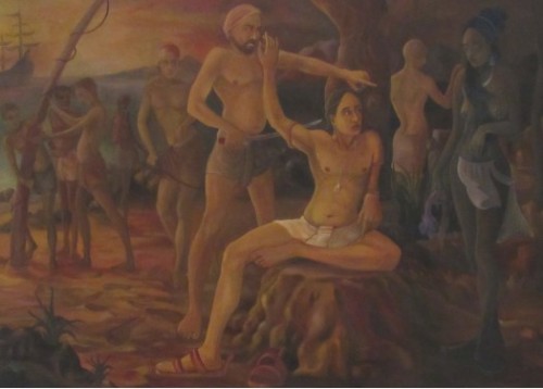 Prince Vitaya With Kuweni