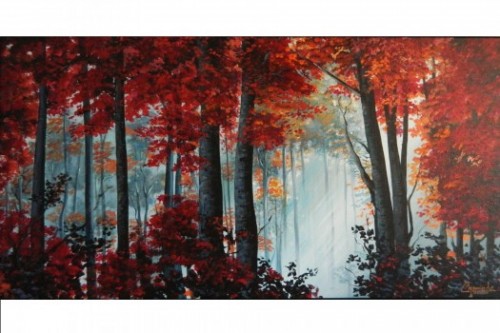 Red In The Mist