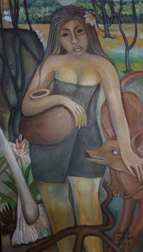 The Girl With The Pot