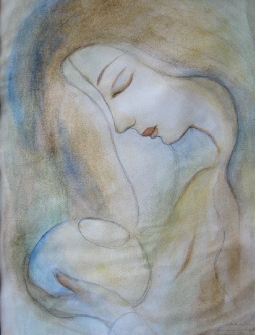 Woman With Bowl